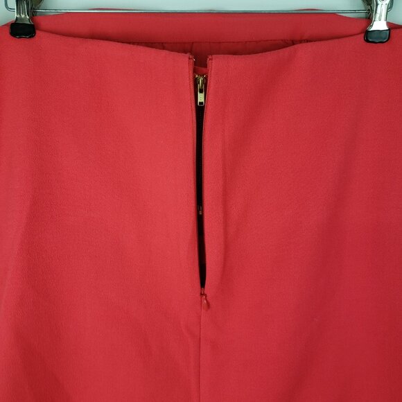 Tuckernuck Marin Top Coral Pink Flowy Strapless Crepe Womens Size Medium - Picture 4 of 9